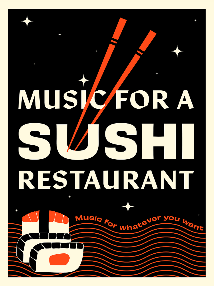 Poster for Music for a Sushi Restaurant by Harry Styles